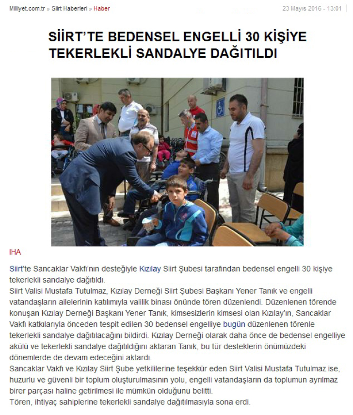 Bedensel Engelli Tekerlekli Sandalye