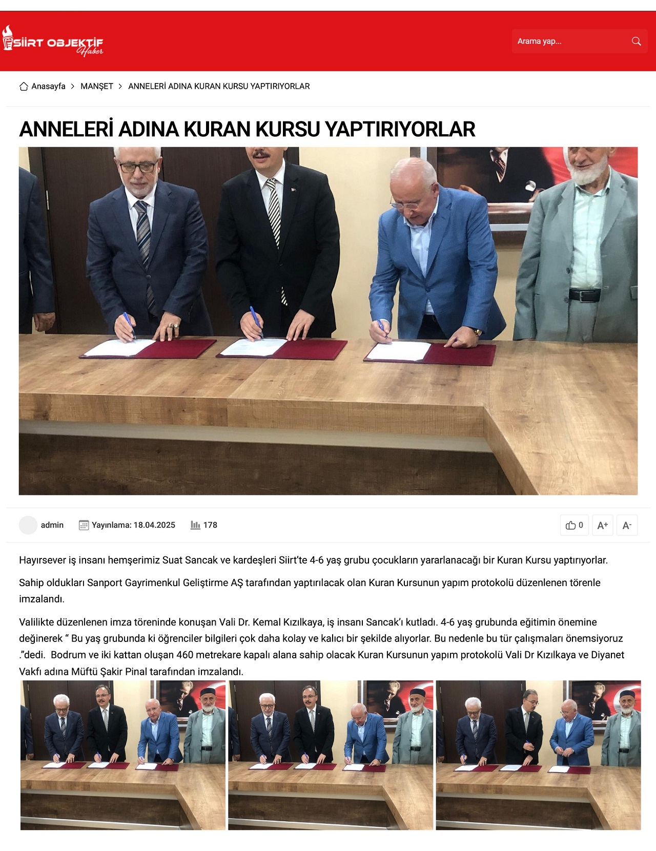 Siirt Kuran Kursu Yapm