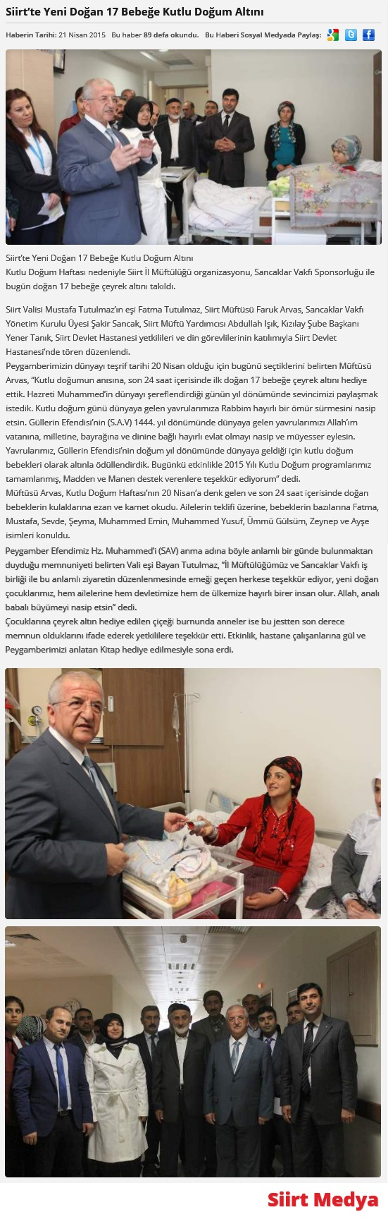 Siirt Yeni Doan Bebekler