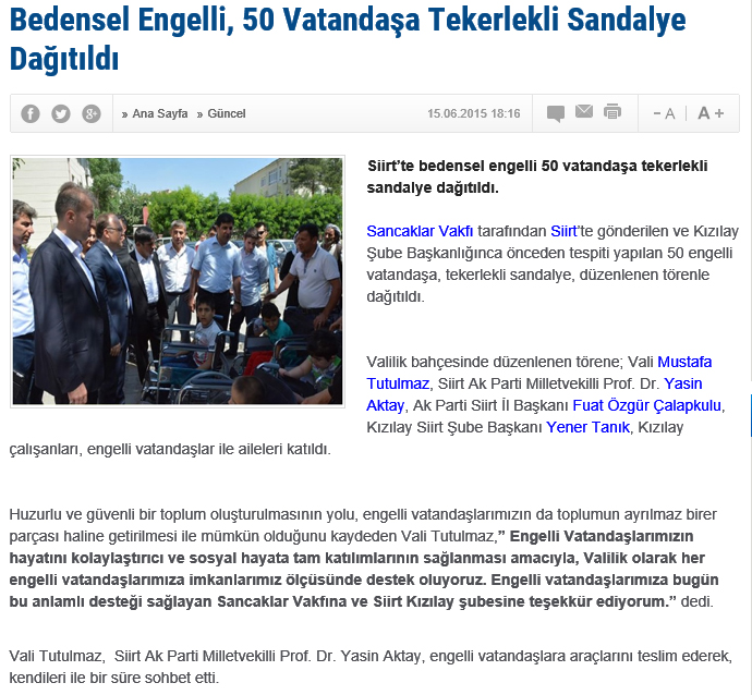 Tekerlekli Sandalye Datm